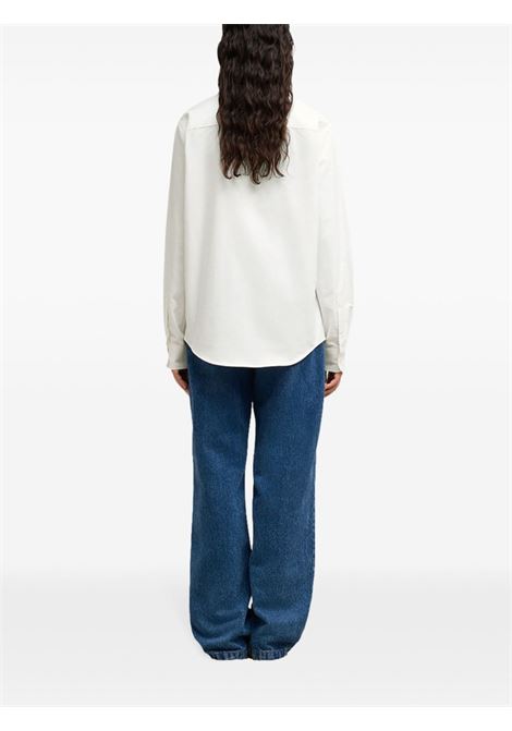 adc shirt man white AMI PARIS | BFUSH063.CO0031168